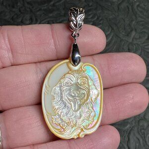 Golden Retriever Brittany Spaniel Pointer Pheasant Bird Hunter Dog Pendant